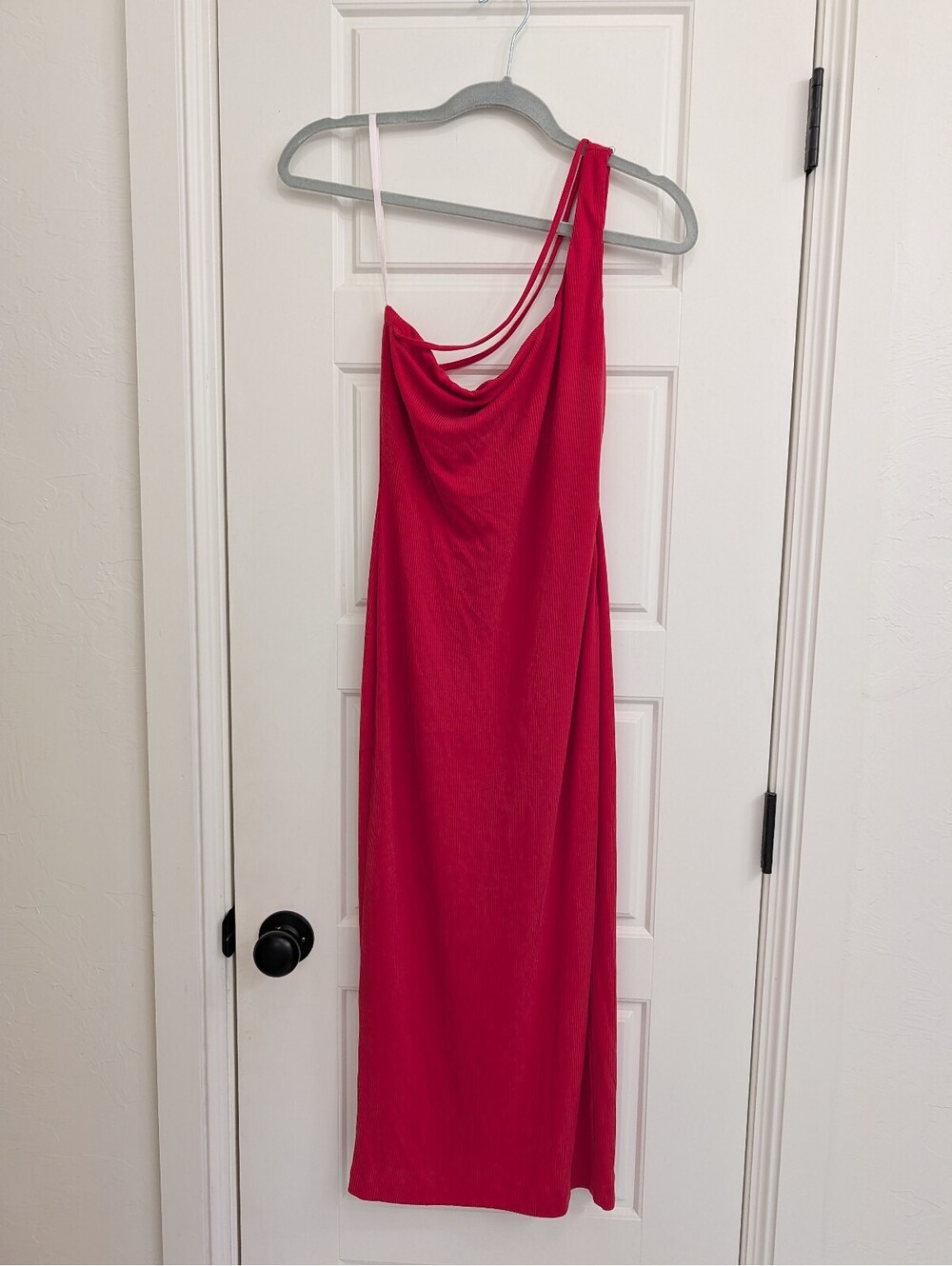 Revolve H:ours Niall midi dress two tone red